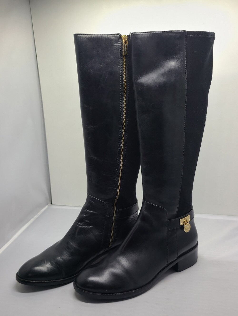 MICHAEL Michael Kors Hamilton Stretch Boots - Women Size 10